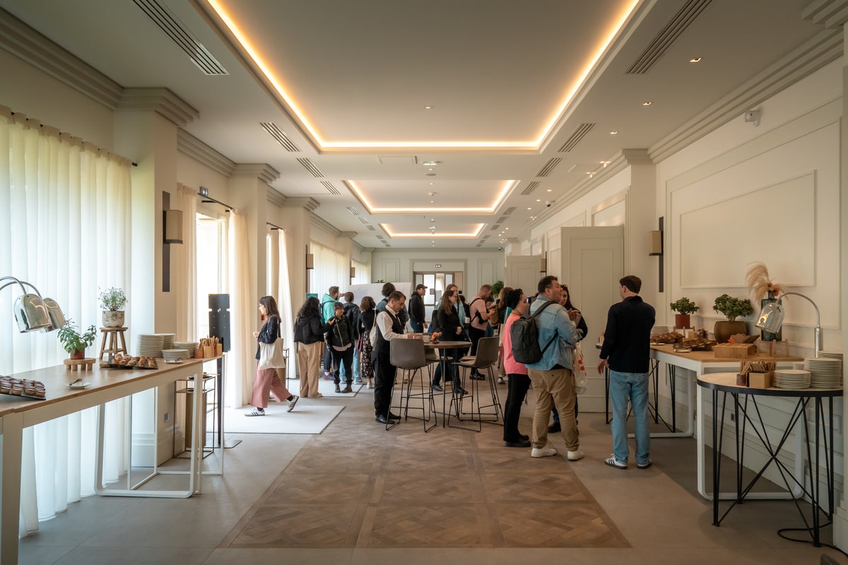 Cocktail d'entreprise cacher